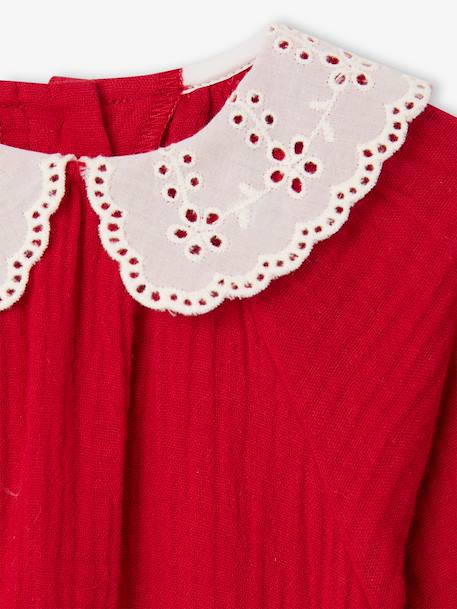 Set romper en maillot voor babymeisjes rood - vertbaudet enfant 
