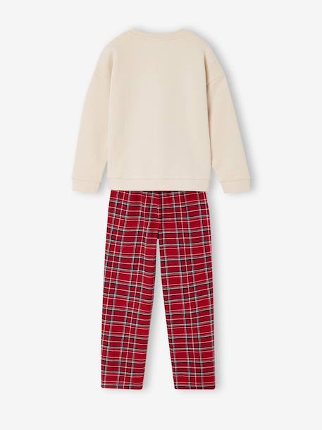 Pyjama Noël mixte Capsule famille rouge - vertbaudet enfant 