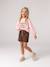 Short en velours forme paperbag fille bleu canard+camel+cannelle+chocolat+gris+mauve - vertbaudet enfant 