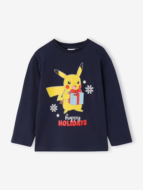 Pokémon kerstpyjama jongen marineblauw - vertbaudet enfant 