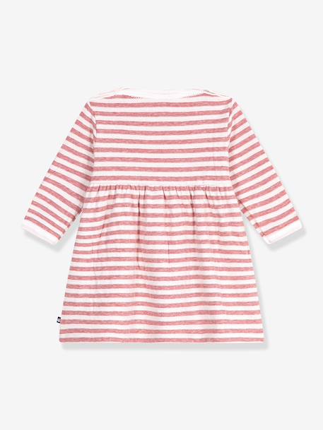 Robe manches longues rose clair - vertbaudet enfant 