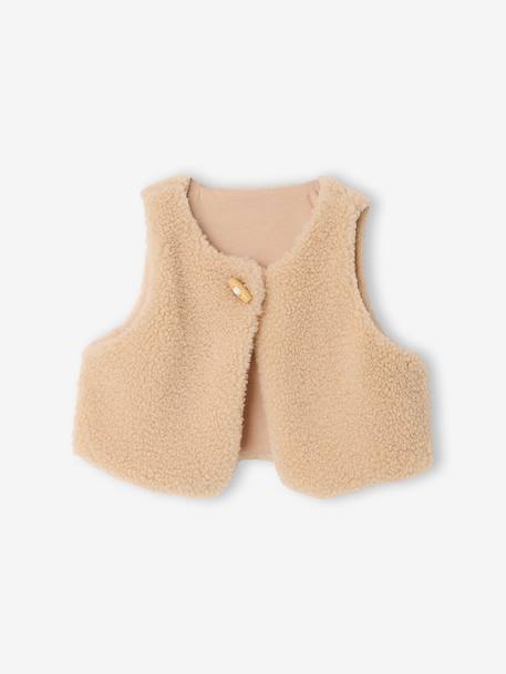 Baby meisjesoutfit jurk en vest marineblauw - vertbaudet enfant 