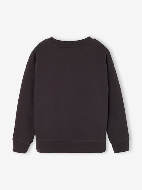 NIRVANA sweater voor jongens antraciet - vertbaudet enfant 