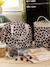 Sac repas isotherme beige imprimé+gris chiné - vertbaudet enfant 