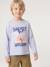 T-shirt manches longues garçon bleu clair - vertbaudet enfant 