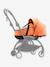 Nacelle poussette YOYO5 noir+pêche+taupe+terracotta+vert sapin - vertbaudet enfant 