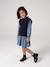 Robe 2 en1 fille marine - vertbaudet enfant 