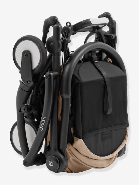 Pack nouveau-né poussette YOYO5 noir+pêche+taupe+terracotta+vert sapin - vertbaudet enfant 