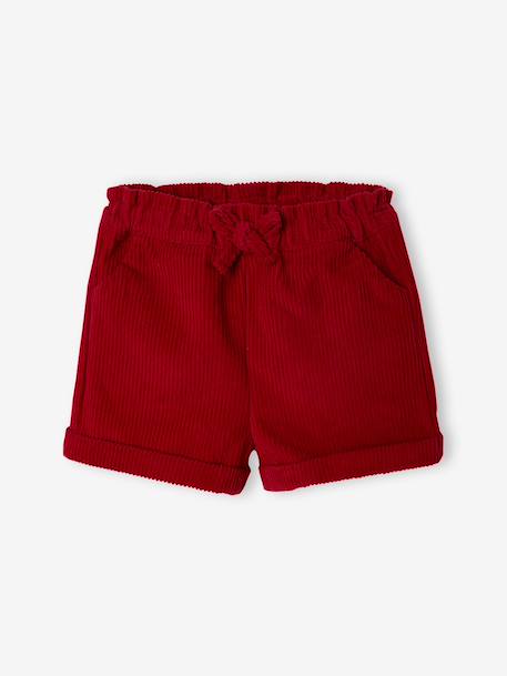 Ensemble Noël bébé fille sweat short collants rouge - vertbaudet enfant 