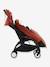 Chancelière poussette YOYO5 noir+taupe+terracotta - vertbaudet enfant 