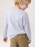 T-shirt met lange mouwen jongen lichtblauw - vertbaudet enfant 