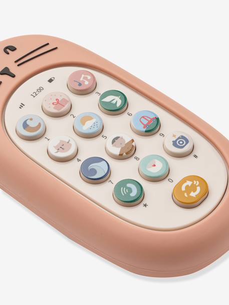 LIEWOOD speelgoedtelefoon blauw+rozen - vertbaudet enfant 