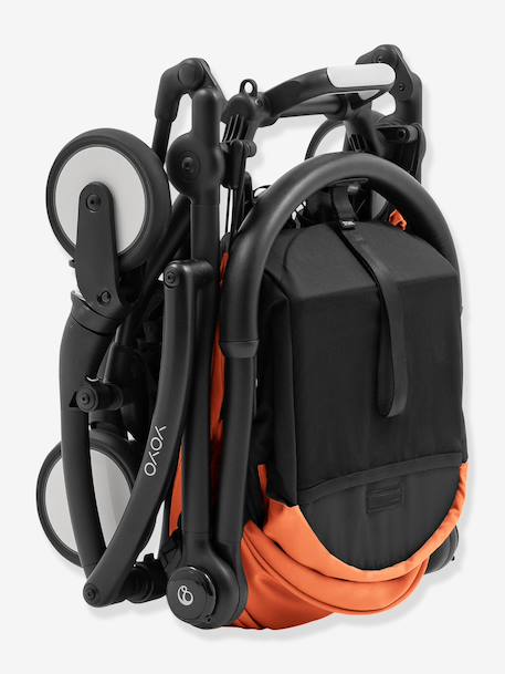 Pack nouveau-né poussette YOYO5 noir+pêche+taupe+terracotta+vert sapin - vertbaudet enfant 