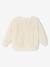 Sweat Noël bébé fille sherpa vanille - vertbaudet enfant 