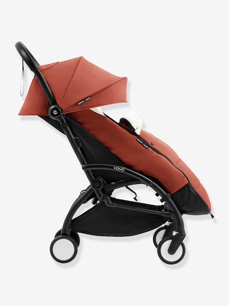 Voetenzak YOYO5 STOKKE taupe+terracotta+zwart - vertbaudet enfant 
