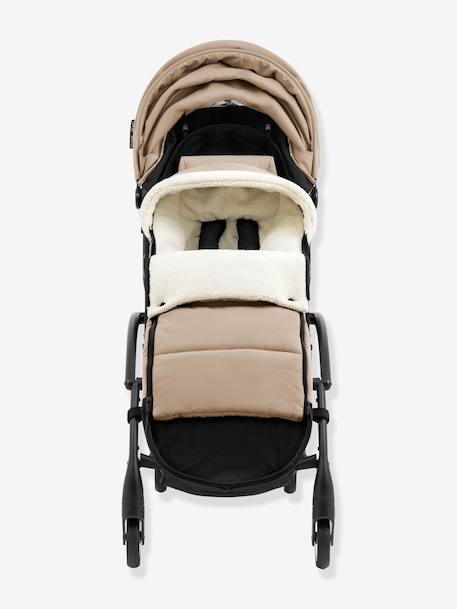 Chancelière poussette YOYO5 noir+taupe+terracotta - vertbaudet enfant 