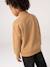 Sweater met ritskraag jongen geel+groenblauw - vertbaudet enfant 