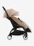Chancelière poussette YOYO5 noir+taupe+terracotta - vertbaudet enfant 