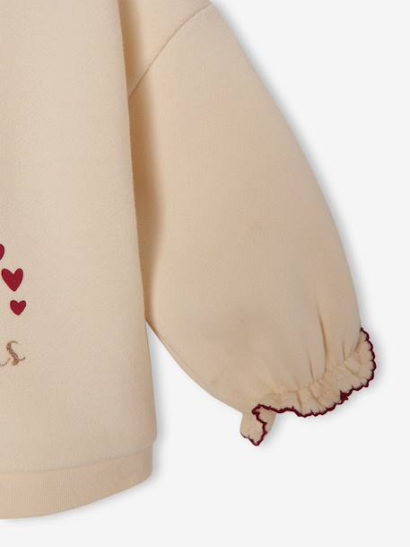 Ensemble Noël bébé fille sweat short collants rouge - vertbaudet enfant 