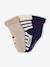Lot de 5 chaussettes bébé noël marine - vertbaudet enfant 
