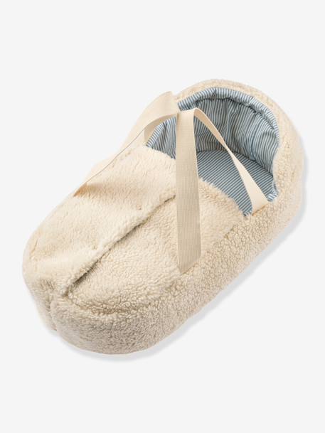 Melisse couffin sherpa blanc - vertbaudet enfant 