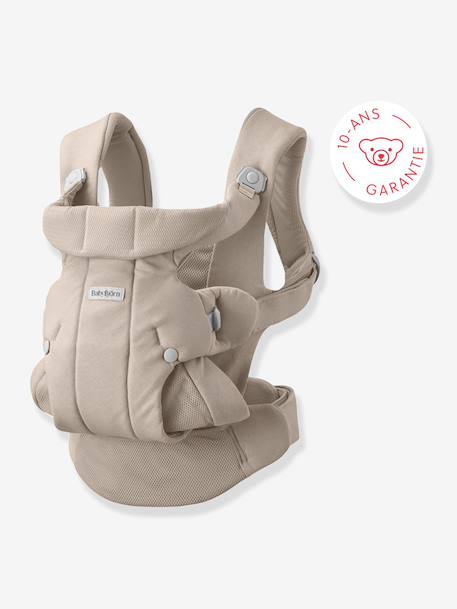 Porte bébé Hold tissu brossé doux sable - vertbaudet enfant 