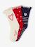 Lot de 3 chaussettes fille noël rouge - vertbaudet enfant 