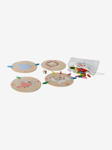 FSC® houten knijperspel hout - vertbaudet enfant 
