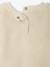 Babymeisjessweater van sherpa vanille - vertbaudet enfant 