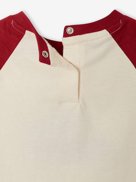 T-shirt manches longues bébé garçon rouge - vertbaudet enfant 