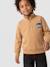 Sweat col camionneur garçon bleu canard+jaune - vertbaudet enfant 