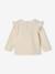 T-shirt manches longues bébé fille écru - vertbaudet enfant 