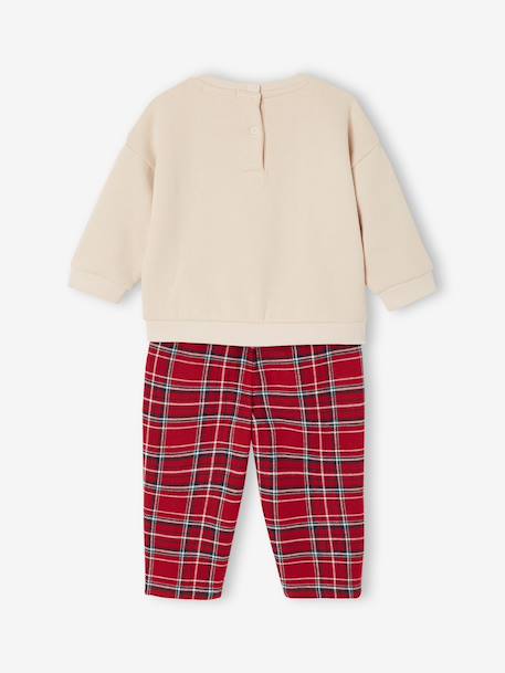 Baby pyjama Capsule Family rood - vertbaudet enfant 