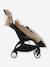 Chancelière poussette YOYO5 noir+taupe+terracotta - vertbaudet enfant 