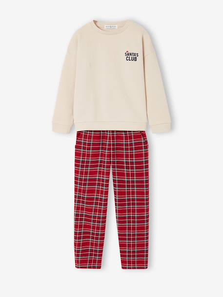 Pyjama Noël mixte Capsule famille rouge - vertbaudet enfant 