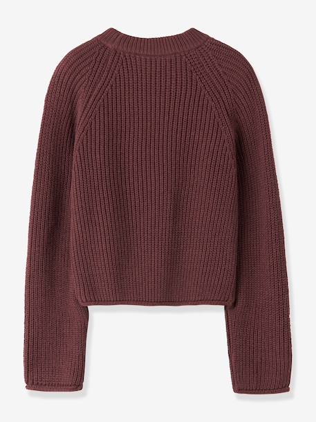 Pyjama coton bébé fille bordeaux+marine+vieux rose - vertbaudet enfant 