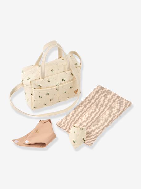 Neoma luiertas voor pop blauw+rozen - vertbaudet enfant 