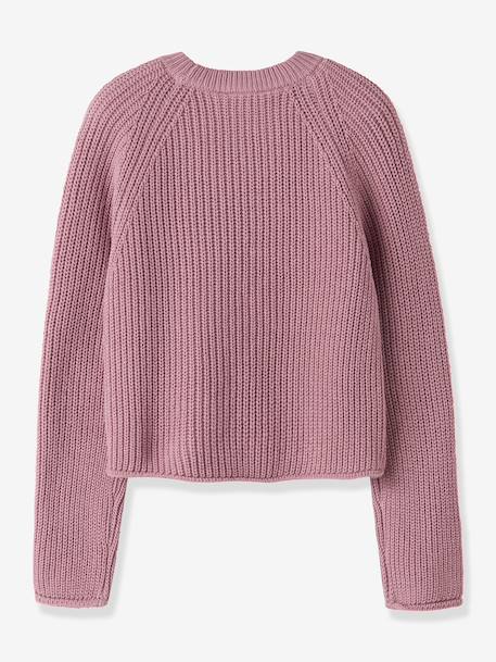 Pyjama coton bébé fille bordeaux+marine+vieux rose - vertbaudet enfant 