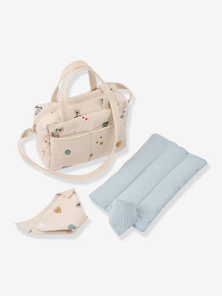 Neoma sac à langer poupon bleu+rose - vertbaudet enfant 
