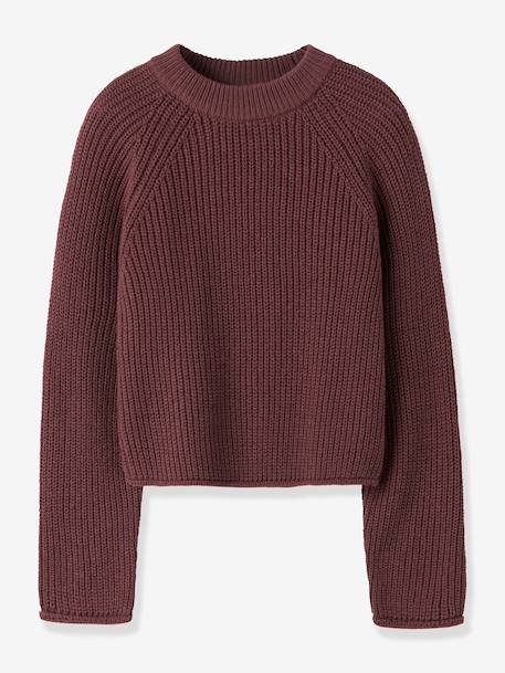 Pyjama coton bébé fille bordeaux+marine+vieux rose - vertbaudet enfant 