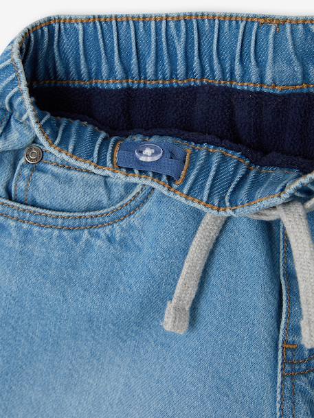 Jean large enfant garçon doublure polaire double stone - vertbaudet enfant 