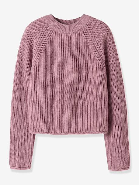 Pyjama coton bébé fille bordeaux+marine+vieux rose - vertbaudet enfant 
