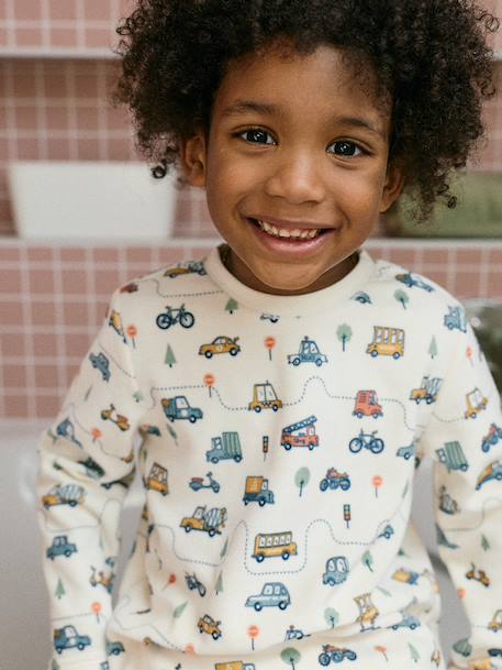 Lot de 2 pyjamas garçon vert - vertbaudet enfant 