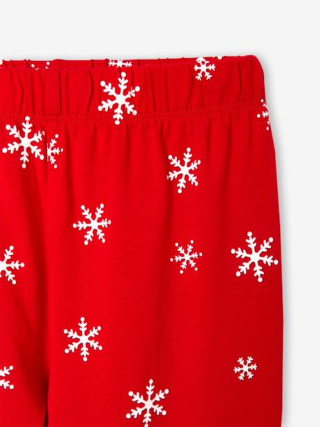 Kerstpyjama Stitch voor meisjes rood - vertbaudet enfant 