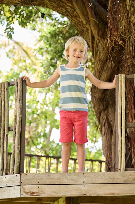 Lot de 2 débardeurs garçon lot jaune - vertbaudet enfant 