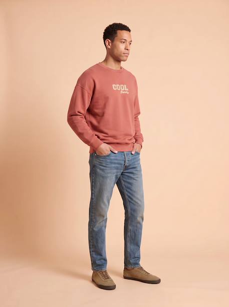 Sweat manches longues homme Capsule Famille terracotta - vertbaudet enfant 