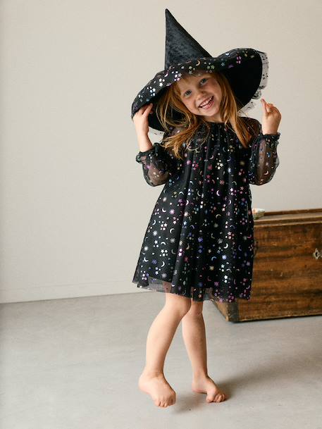 Déguisement de sorcière Halloween noir - vertbaudet enfant 