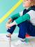 Tennisschoenen met klittenband voor jongens bruin+NAVY - vertbaudet enfant 