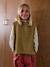 Pull fantaisie sans manche fille marine+olive - vertbaudet enfant 