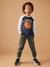Pantalon garçon jogging sport en molleton lichen+marine - vertbaudet enfant 